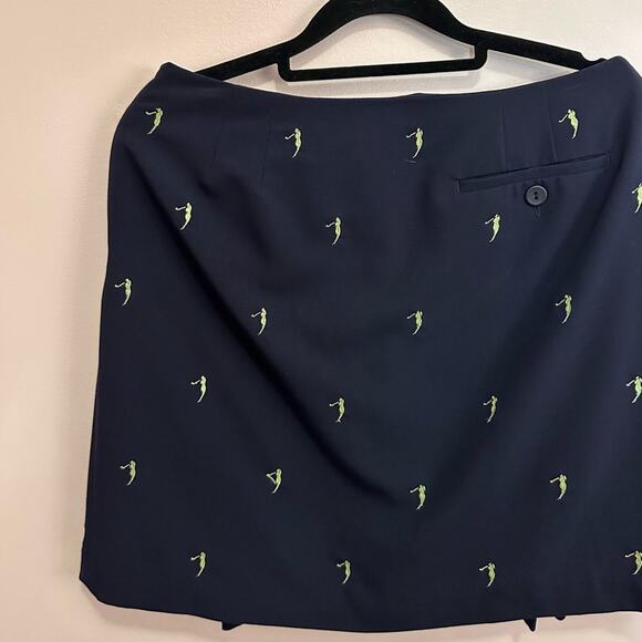 EP Pro Golf Pleated Skort Golfer Embroidered Applique Womem's 6 - Picture 8 of 10